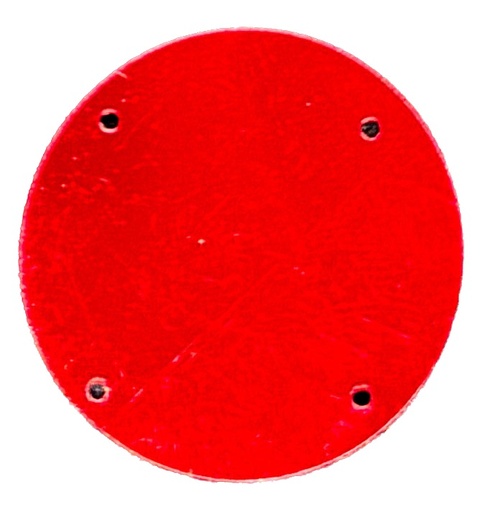 [10392] Lentejuelón 4 hojales 30mm x 25gr rojo 