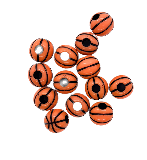 [11643] Pelotita basquet naranja 12mm  x 10 gr.