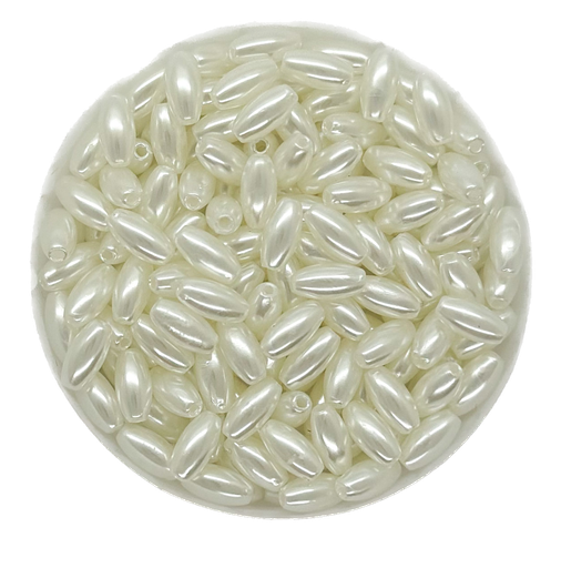 [10822] Perla arroz perlada 4x8mm x 10grs.
