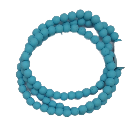 [11257] Perla vidrio engomada 8mm celeste