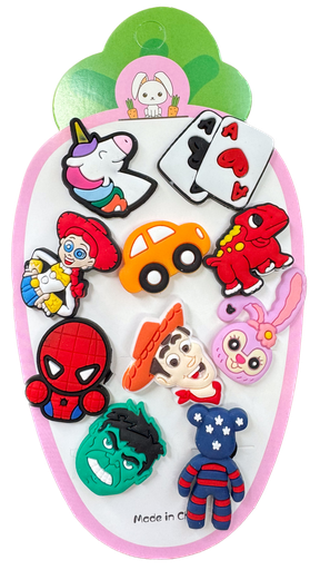 [11646] Pin para crocs blister #004 x 10un.
