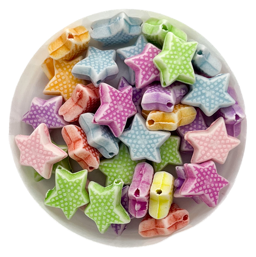 [11041] Plástico infantil labrado estrella mar x 15gr.