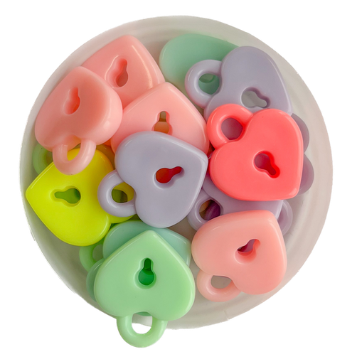 [10233] Plástico infantil pastel candado x 10gr.