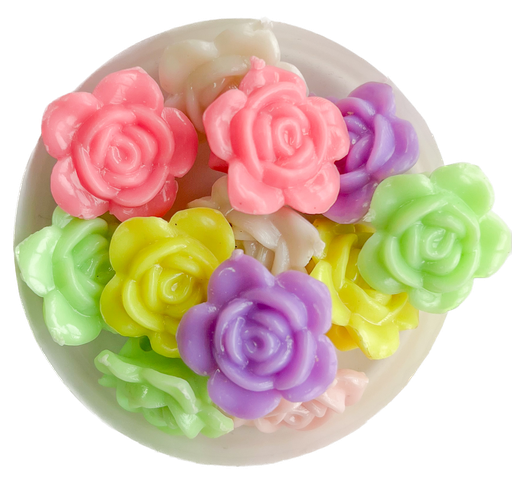 [10233] Plástico infantil pastel flor (4) x 10gr.