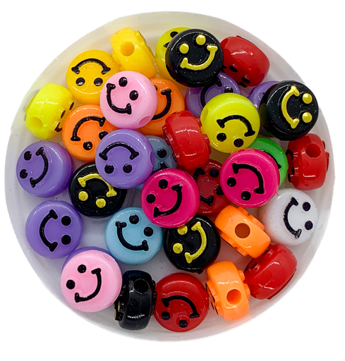 [11389] Plástico smile multicolor 10mm x 10gr