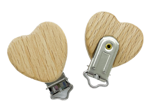 [10860] Portachupete madera corazón x 1un.