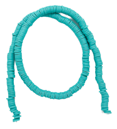 [10273] Tira Fimo plano 6 mm turquesa #48