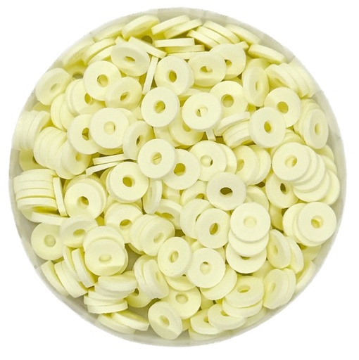 [12246] Argollita fimo 6mm a granel natural x 10 grs.