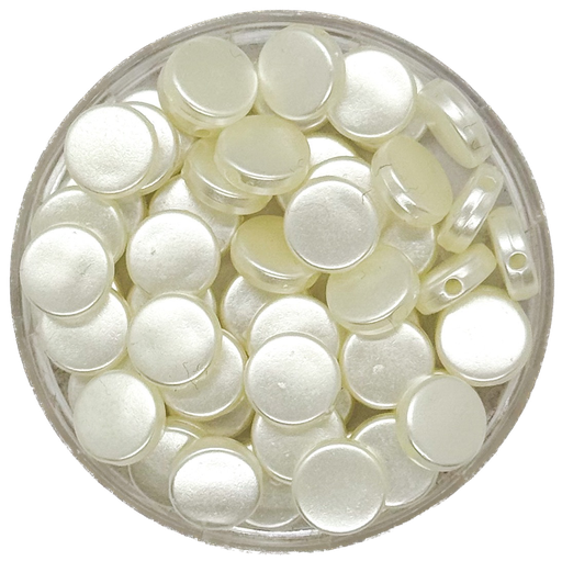 [10439] Perla de río plástica pastilla 8mm x 10gr.