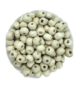 Bolita madera 6mm beige