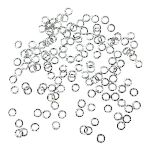 Argollas de unión níquel 5mm x 1.0mm