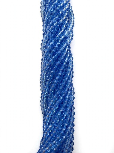 [10641] Cristal de roca 4mm azúl claro transparente (GC)