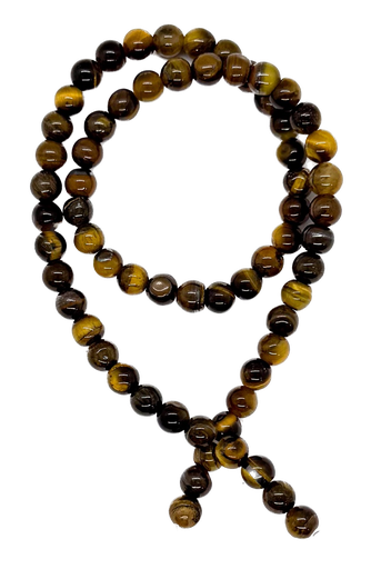 [10388] Bolita ojo de tigre 6mm x tira 