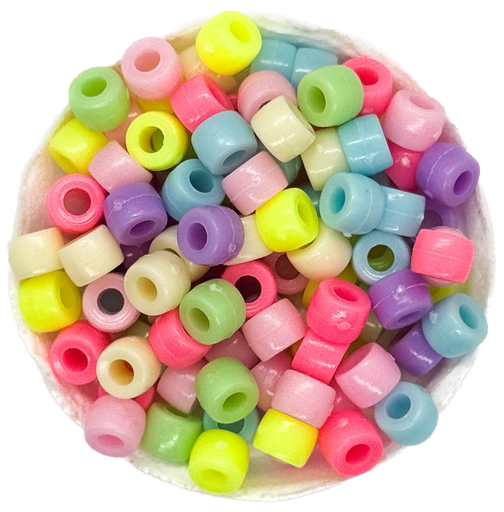 [10233] Plástico infantil pastel cilindro 5mm x 10gr.