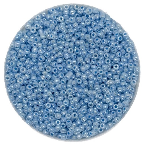 [11223] Mostacilla celeste perlado #123 x 25gr