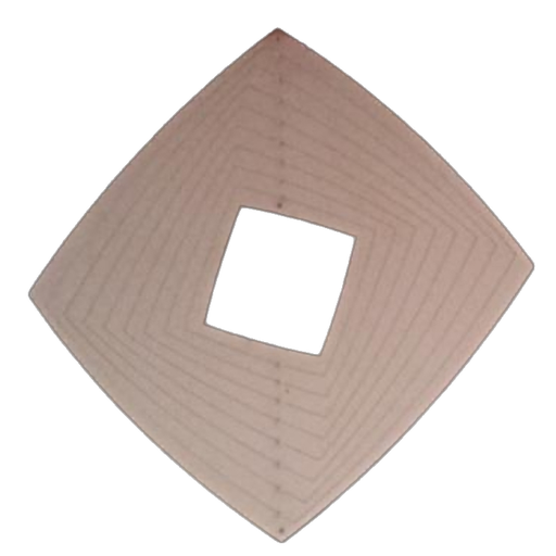 [12225] Mandala viento acero inoxidable Decaedro 8cm