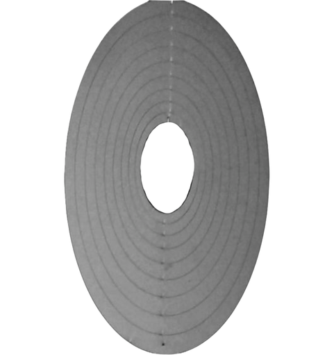 [12225] Mandala viento acero inoxidable ovalo 23cm 