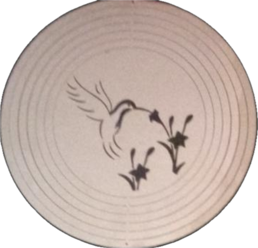 [12225] Mandala viento acero inoxidable colibrí 9cm