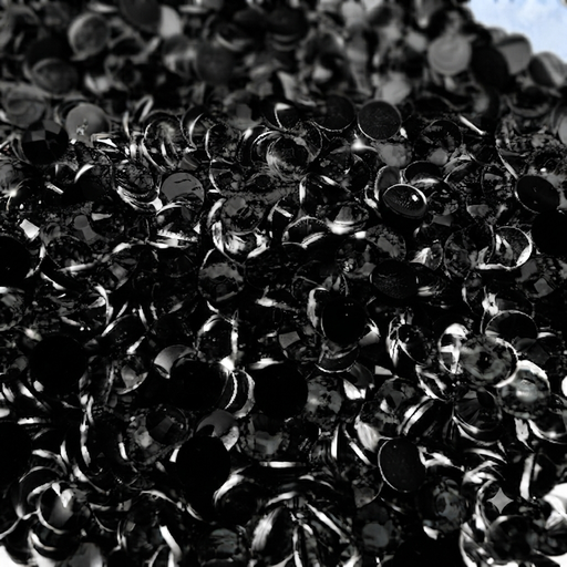 [12256]  Strass resina SS30 BLACK x 50gr. 