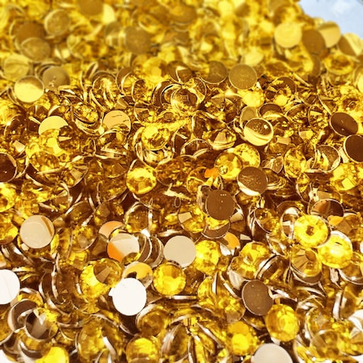 [12256] Strass resina SS30 amarillo x 50gr. 