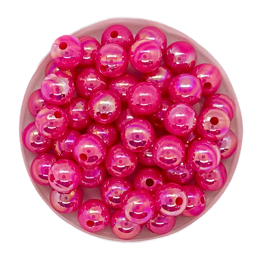 [10267] Perla plástica nacarada AB 8mm fucsia x 10gr