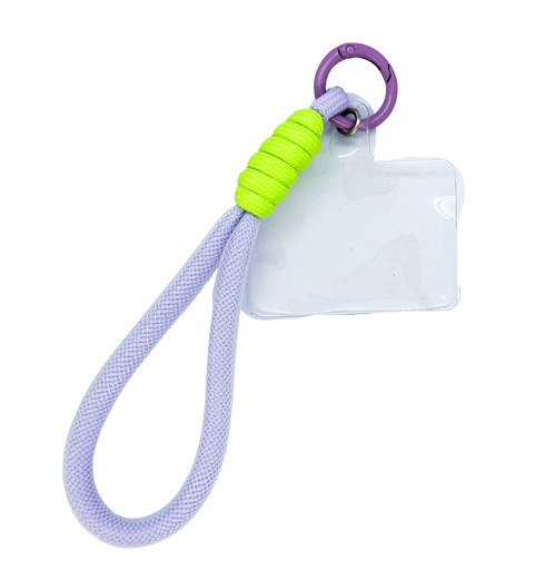 [10090] Strap/Llavero tira celular 15cm lila x 1 un.  