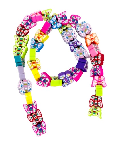 [10217] Tira de fimo mariposas x 40un  