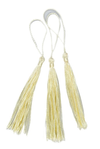 [11903] Fleco borla de seda natural x 10 un. 