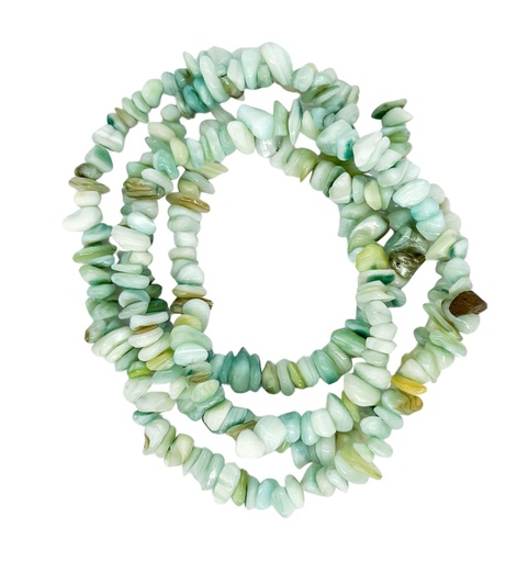 [10759] Escallas amazonita x tira