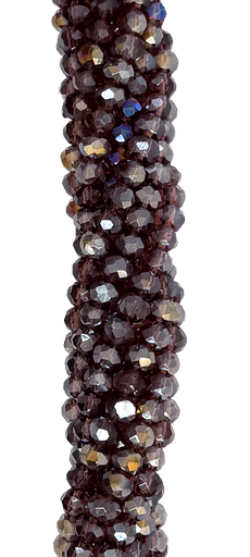 [10641] Cristal de roca 4mm peltre transparente tornasol (GB)