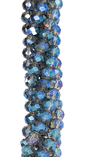[10642] Cristal de roca 6mm tornasol azulado (GF)