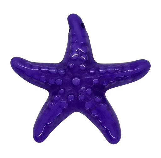 [10228] Estrella de Mar resina (mod 2) violeta x 1un