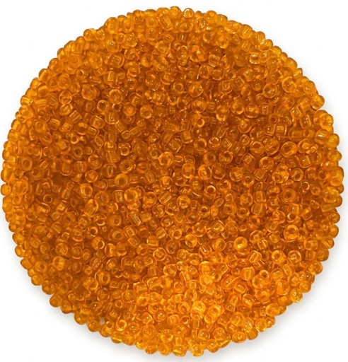 [11223] Mostacilla naranja transparente #9 x 25gr     
