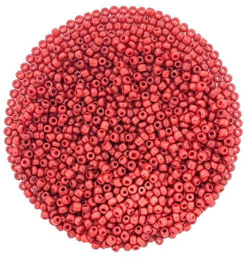 [11223] Mostacilla rojo opaco #45 x 25gr     