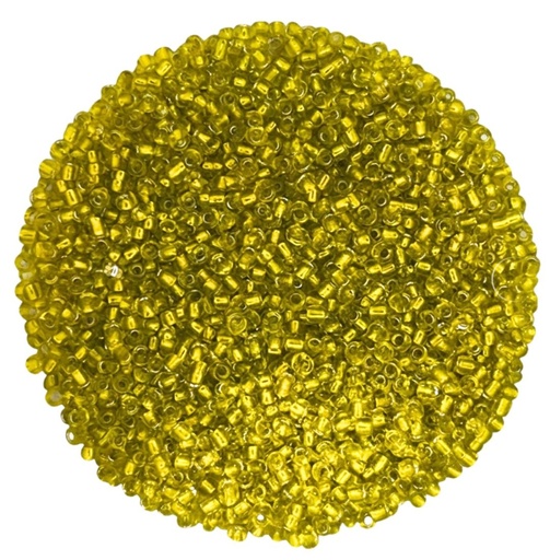 [11223] Mostacilla amarillo  transparente brillante #1170 x 25gr     