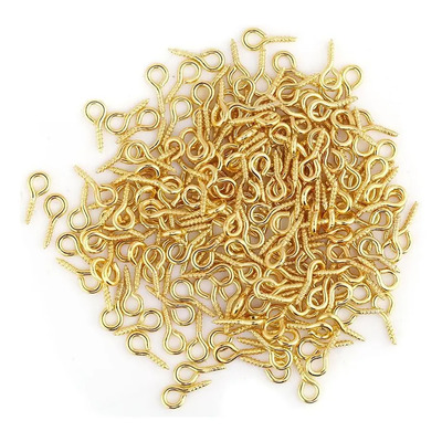 [11884] Pitones 4x8mm dorado x 50 un.  