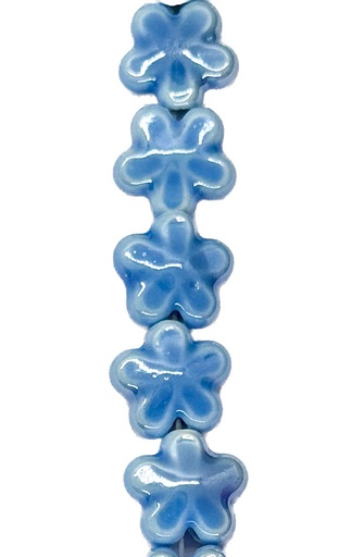 [10265] Cerámica 12mm flor celeste