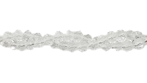 [10643] Cristal de roca 8mm transparente tornasol