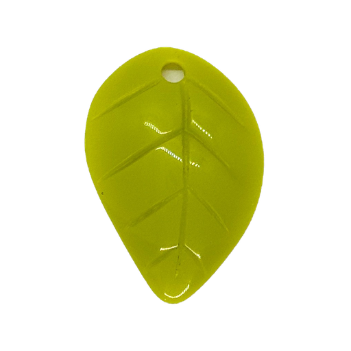 [10228] Hoja resina verde x 1un  