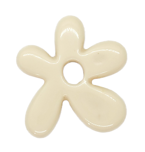 [10228] Flor resina (mod 2) natural x 1un