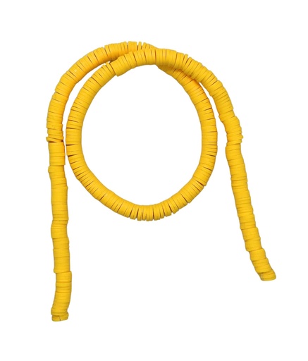 [10273] Tira Fimo plano 6mm amarillo oro #257