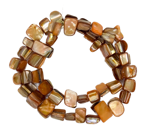 [10871] Tira nacar chispita naranja 40cm x 1un  