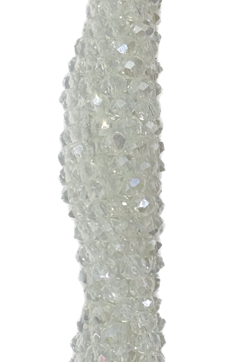 [10641] Cristal de roca 4mm transparente tornasol opalino