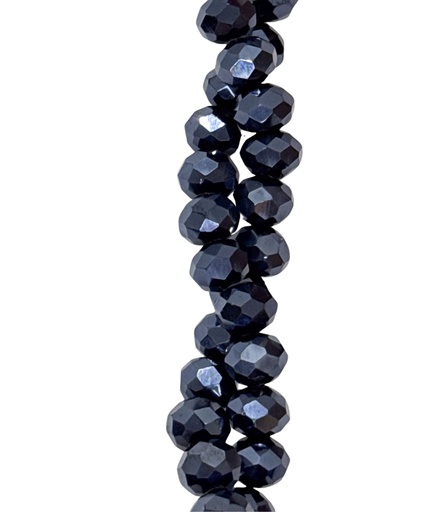 [10643] Cristal de roca 8mm peltre metalizado