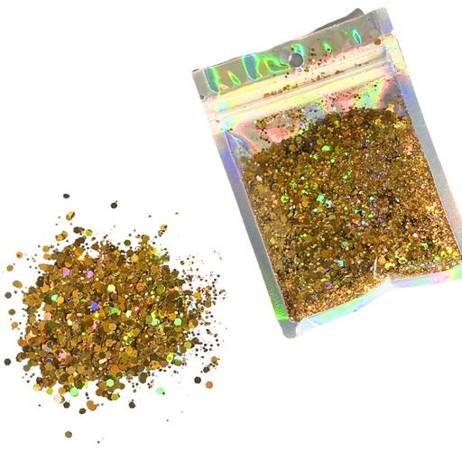 [10389] Glitter dorado x 15gr 