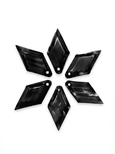 [10507] Cairel acrílico rombo #1746 negro x 10gr 