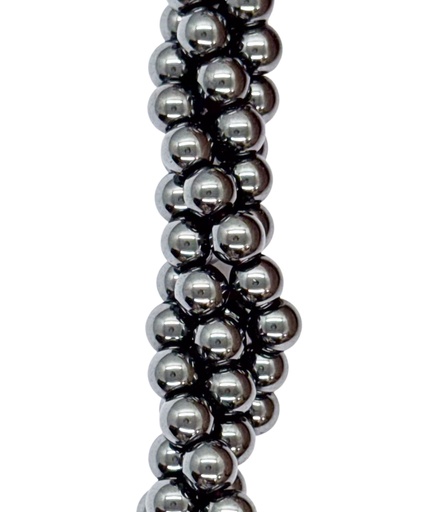 [10016] Hematites bolita 6mm x tira 