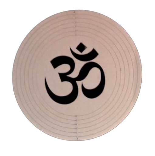 [12225] Mandala viento acero inoxidable OHM 22cm 