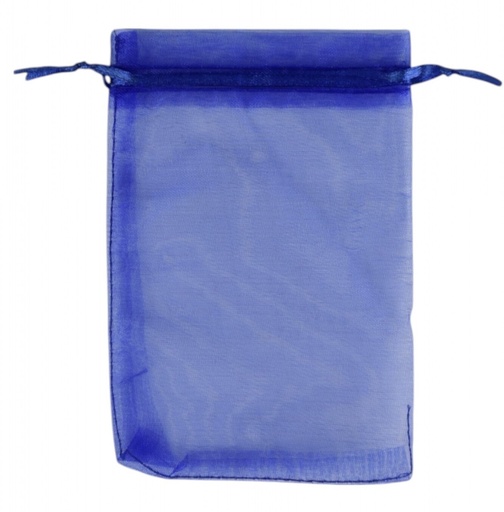 [10320] Bolsita de organza 13x19cm azul x 10un. 