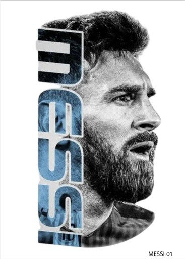 [10456] Transfer DTF Messi 01 x 1 hoja